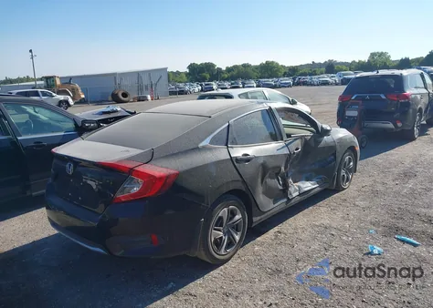2020 Honda Civic Lx z USA, uszkodzony, nr VIN 19XFC2F66LE017910
